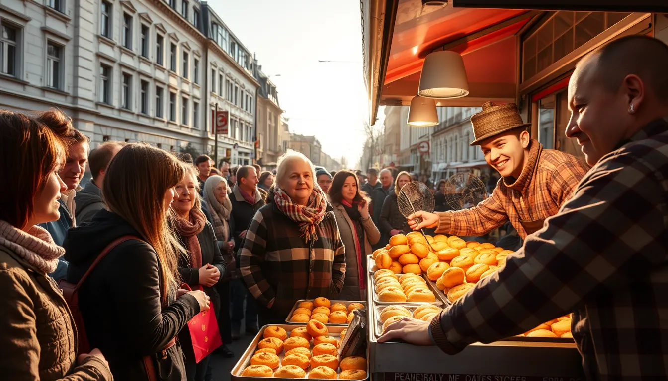 Kyiv's vibrant street life