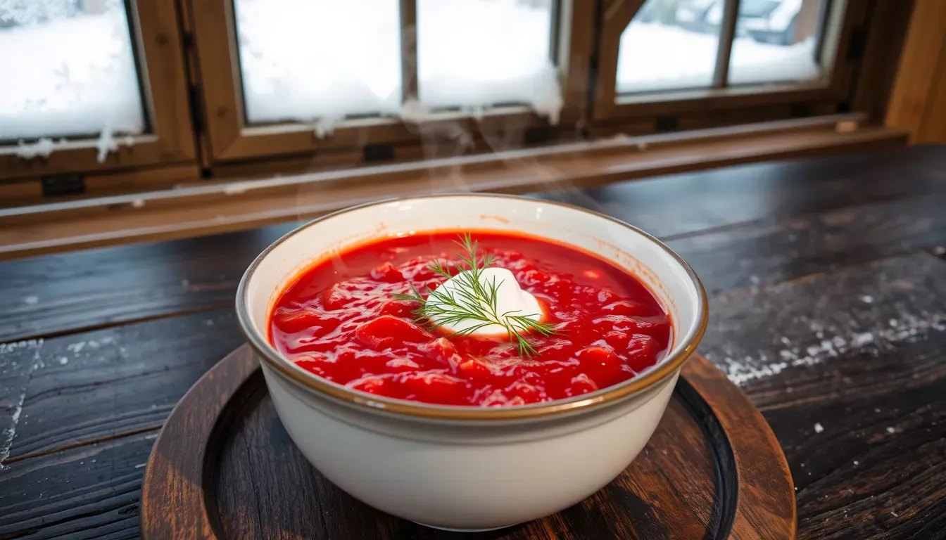 Traditional Ukrainian comfort food recipes for winter meals